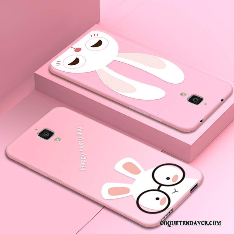 Mi 4 Coque Fluide Doux Incassable Tendance Rose Petit