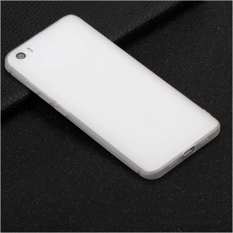 Mi 5 Coque Protection Silicone Légères Blanc Tout Compris