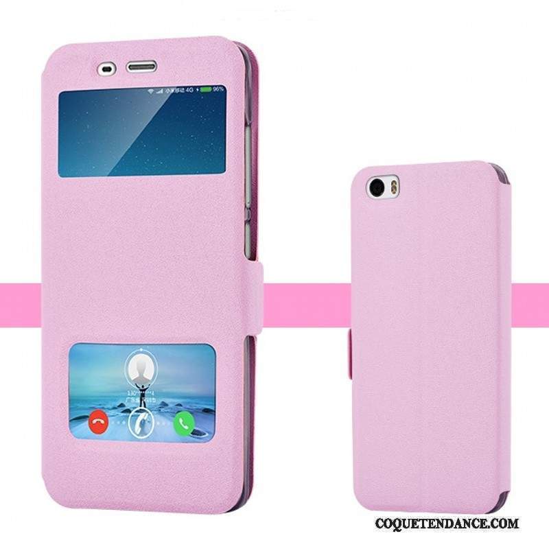 Mi 5 Coque Rose Protection Silicone De Téléphone Incassable