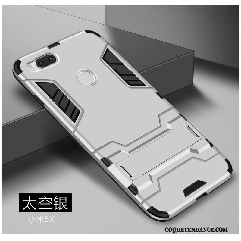 Mi 5x Coque Incassable Silicone Tendance De Téléphone Délavé En Daim