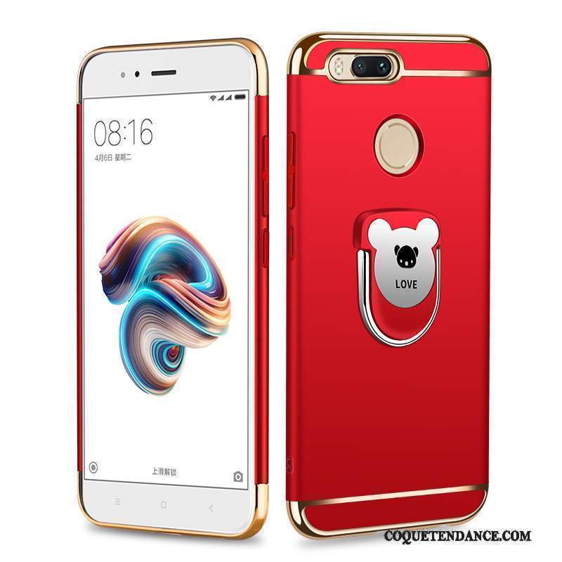 Mi 5x Coque Rouge Tendance Personnalité Incassable Support