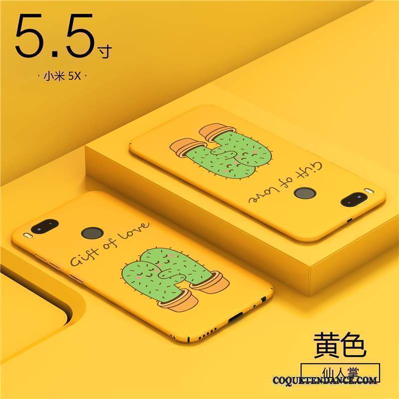 Mi 5x Coque Étui De Téléphone Petit Jaune Protection