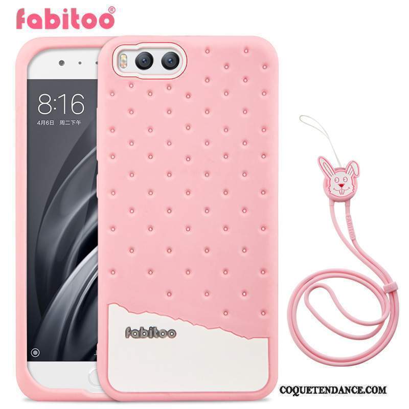 Mi 6 Coque Silicone Protection Tout Compris Rose