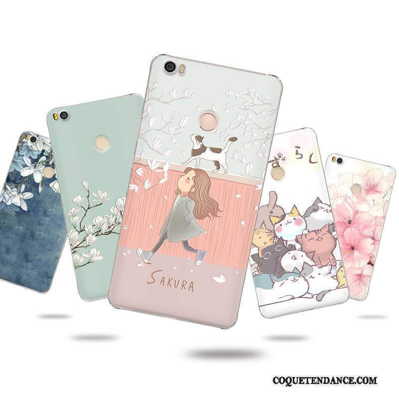 Mi Max 2 Coque Multicolore Étui Créatif Dessin Animé Fluide Doux