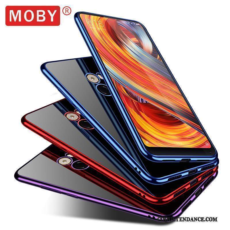 Mi Mix 2 Coque Multicolore Étui Protection Incassable Silicone