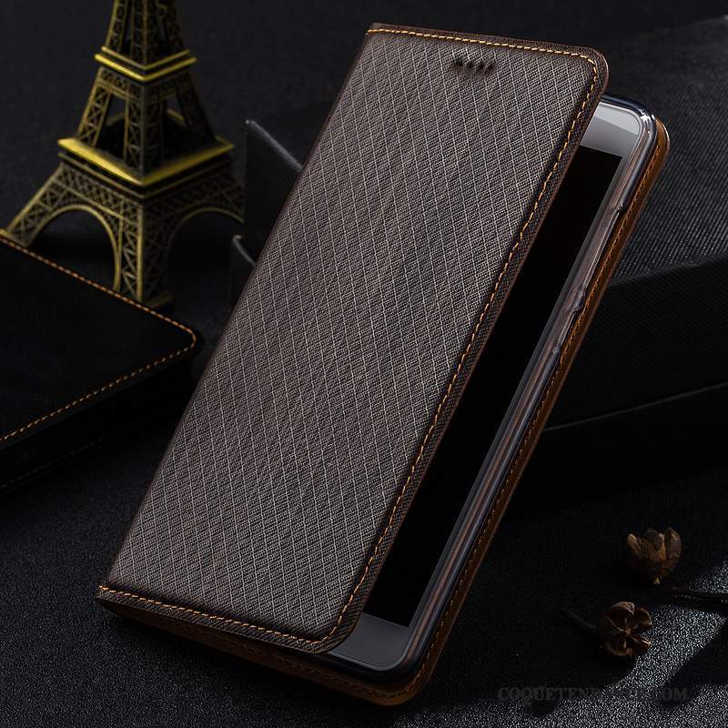 Mi Mix 2 Coque Protection Housse Petit Étui En Cuir Cuir Véritable