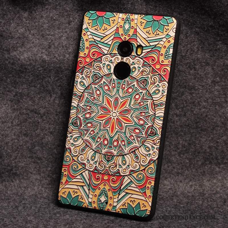 Mi Mix 2 Coque Protection Tendance Tout Compris Petit Multicolore