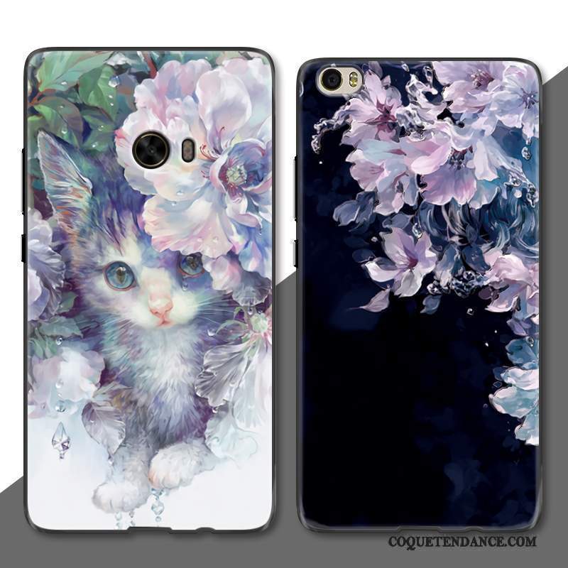 Mi Note 2 Coque Créatif Petit Étui Art Fleur