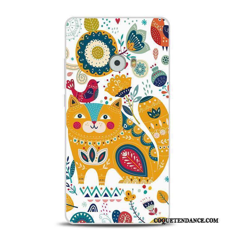 Mi Note 2 Coque Lion Silicone Fleurs Tout Compris