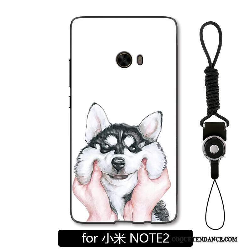 Mi Note 2 Coque Protection Chiens Charmant Petit Étui