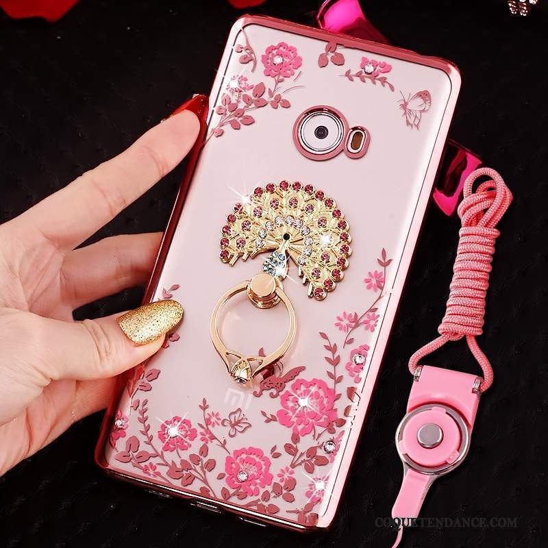 Mi Note 2 Coque Silicone Incassable Rose Protection