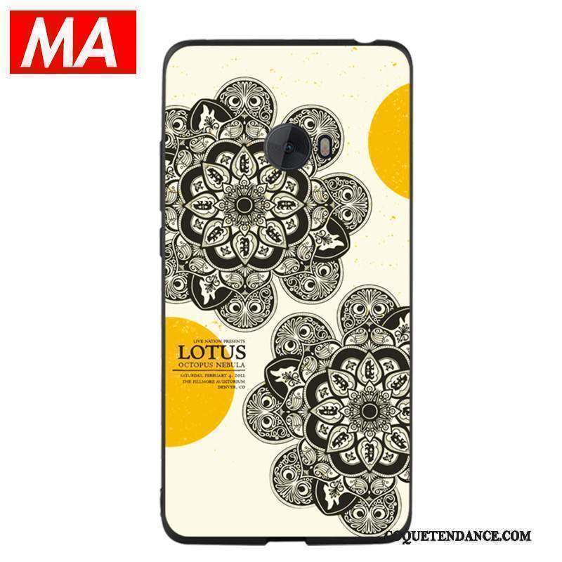 Mi Note 2 Coque Vent Petit Fluide Doux Fleur Britanique