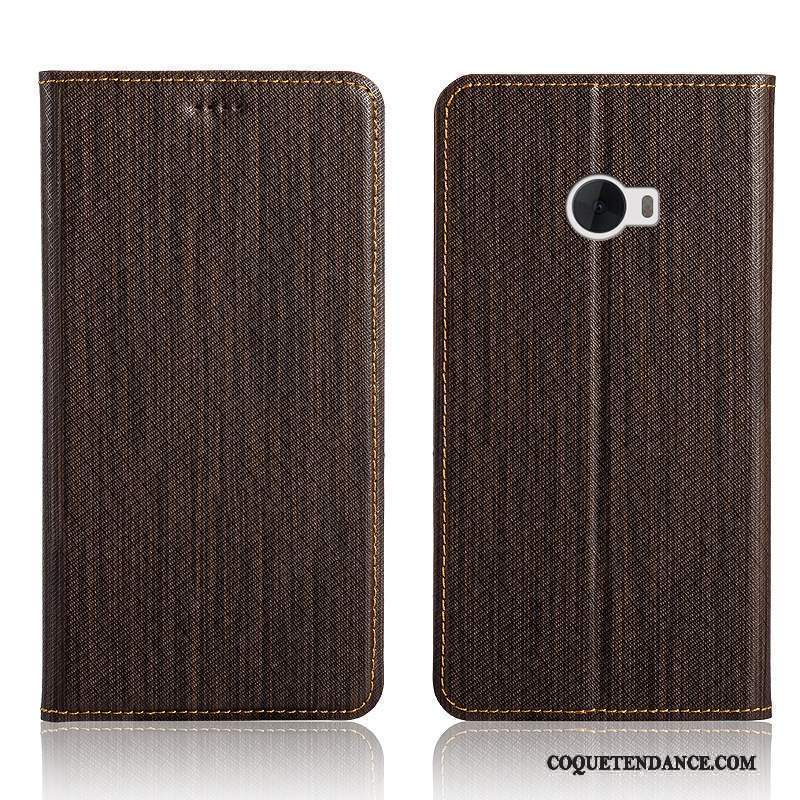 Mi Note 2 Coque Étui En Cuir Cuir Véritable Protection Housse Plaid