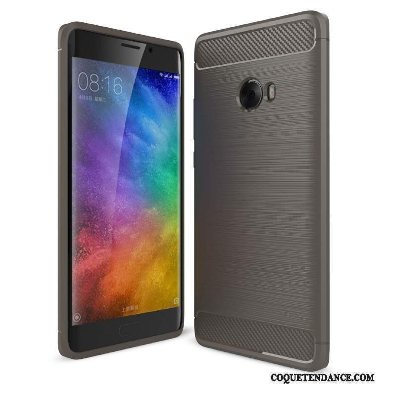 Mi Note 2 Coque Étui Gris Protection Silicone Fluide Doux