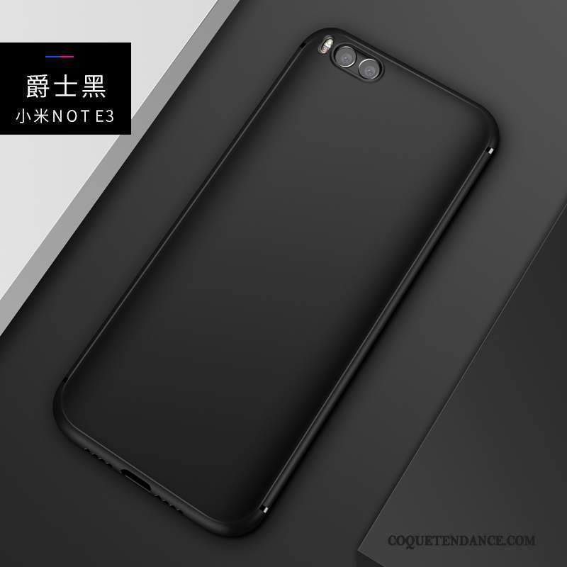 Mi Note 3 Coque Petit De Téléphone Noir Rouge Étui