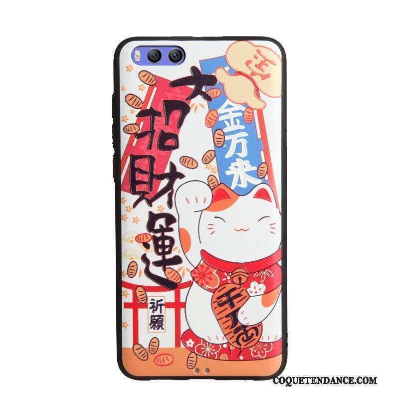 Mi Note 3 Coque Étui De Téléphone Dessin Animé Fluide Doux Multicolore