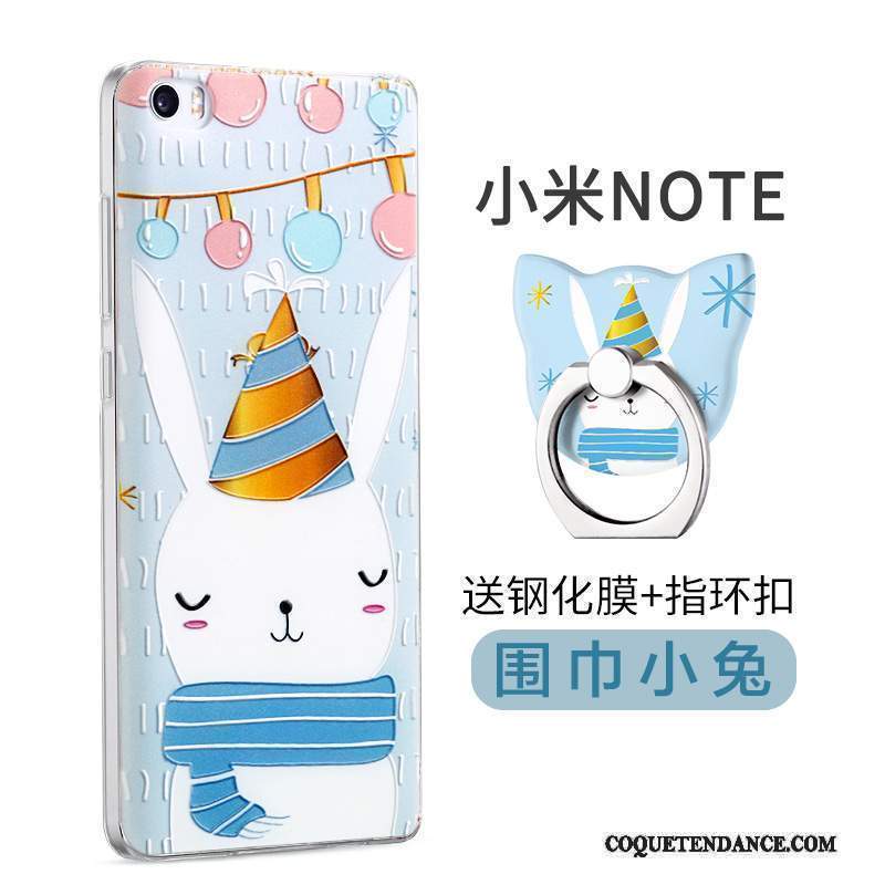 Mi Note Coque Fluide Doux Bleu Clair Tout Compris Petit Silicone