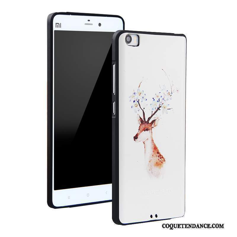 Mi Note Coque Incassable Blanc Silicone Petit Ornements Suspendus