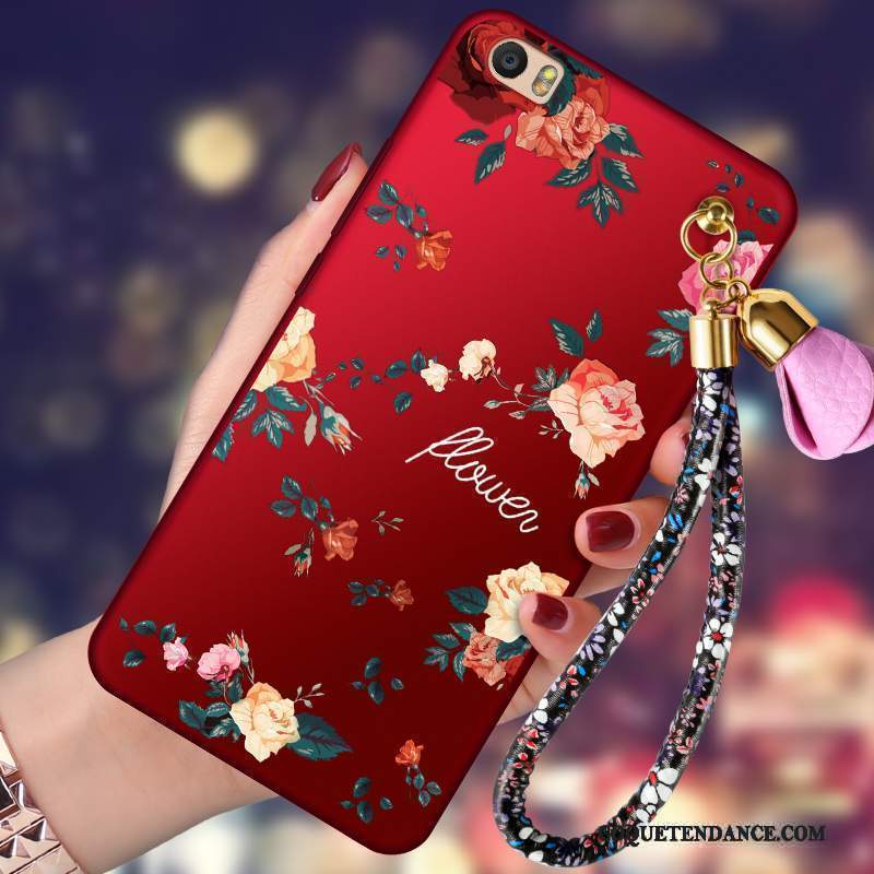 Mi Note Coque Rouge Tout Compris Protection Tendance Fluide Doux