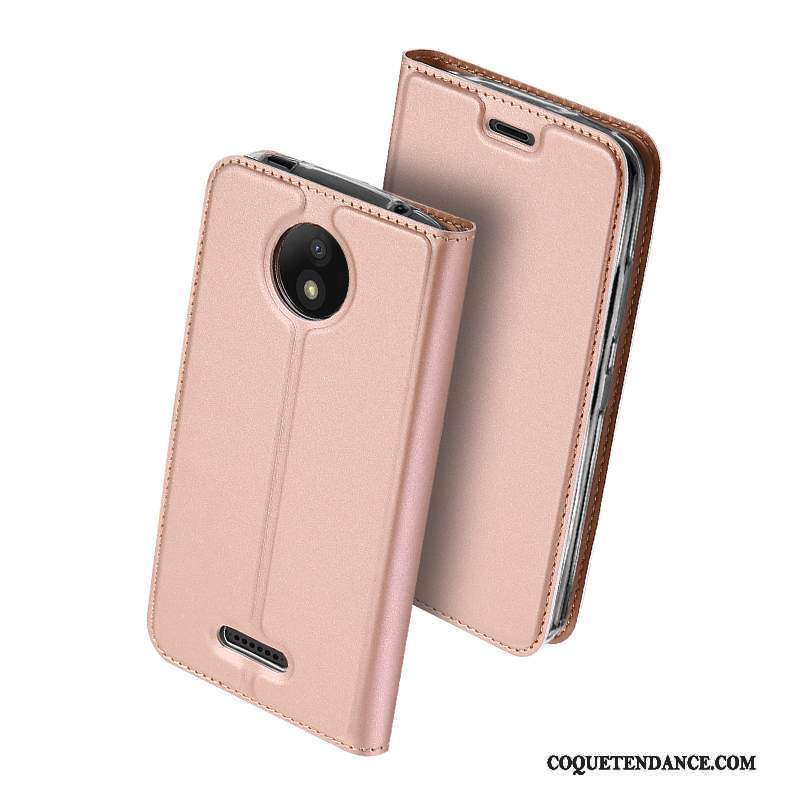 Moto C Coque Housse Étui Protection De Téléphone Étui En Cuir