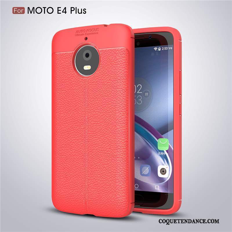 Moto E4 Plus Coque Fluide Doux Tout Compris Protection Incassable Silicone