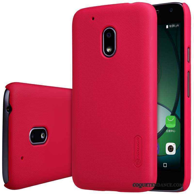 Moto G4 Play Coque Étui Protection Délavé En Daim De Téléphone