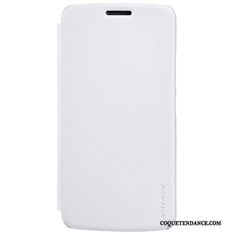 Moto G5 Coque Étui En Cuir De Téléphone Blanc Mince Housse