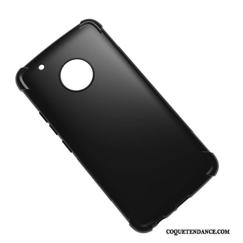 Moto G5s Plus Coque Noir Étui Protection Sac