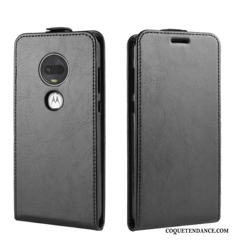 Moto G7 Coque Étui De Téléphone Modèle Fleurie Étui En Cuir Protection