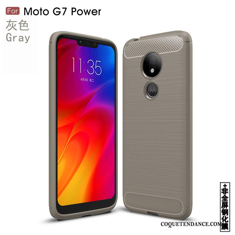 Moto G7 Power Coque Tendance Étui Personnalité Incassable De Téléphone