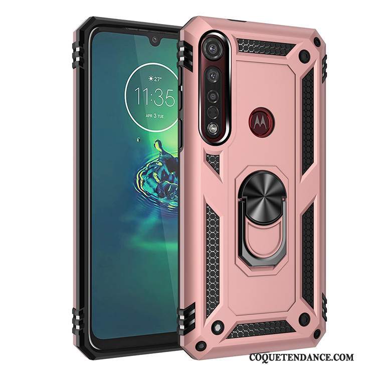 Moto G8 Plus Coque De Téléphone Support Fluide Doux Étui Tout Compris