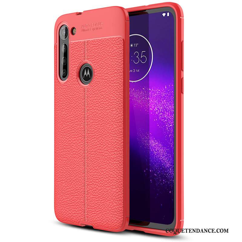 Moto G8 Power Coque De Téléphone Protection Rouge Silicone Étui