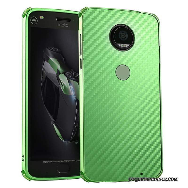 Moto X4 Coque Protection Vert Border Coque De Téléphone