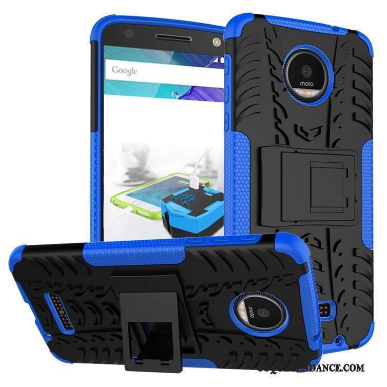 Moto Z Coque Bleu Épaissir De Téléphone Étui Protection