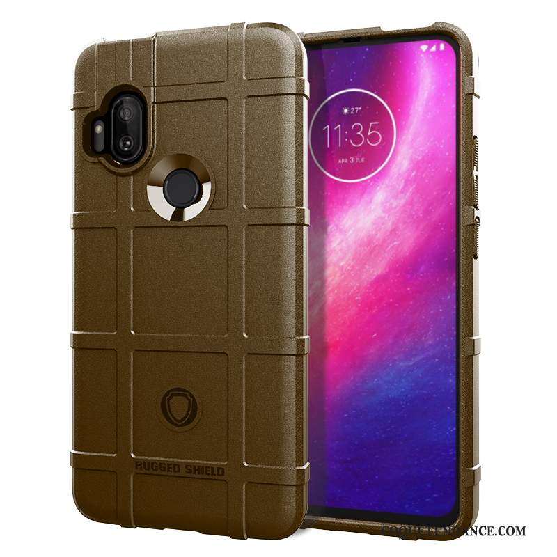 Motorola One Hyper Coque De Téléphone Bordure Étui Simple Protection