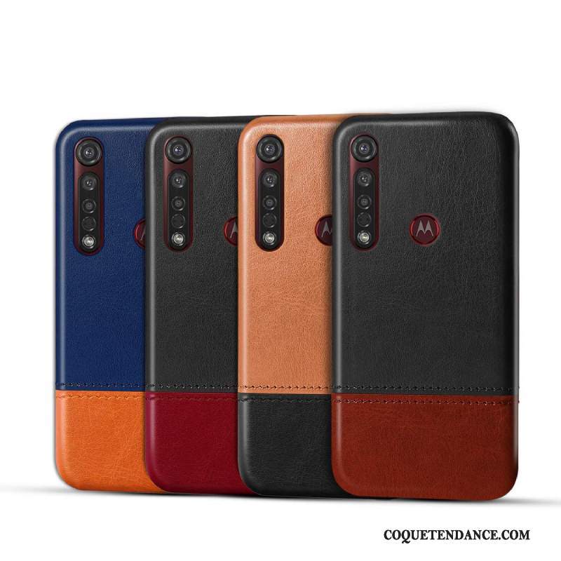 Motorola One Macro Coque Étui Créatif Protection Étui En Cuir De Téléphone