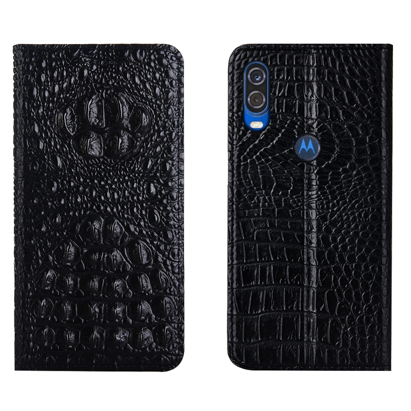 Motorola One Vision Coque Étui Protection Housse Tout Compris Noir