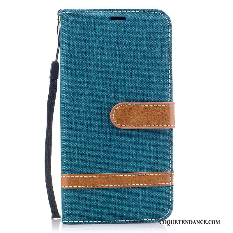 Nokia 2.1 Coque En Denim De Téléphone Protection Housse Bleu