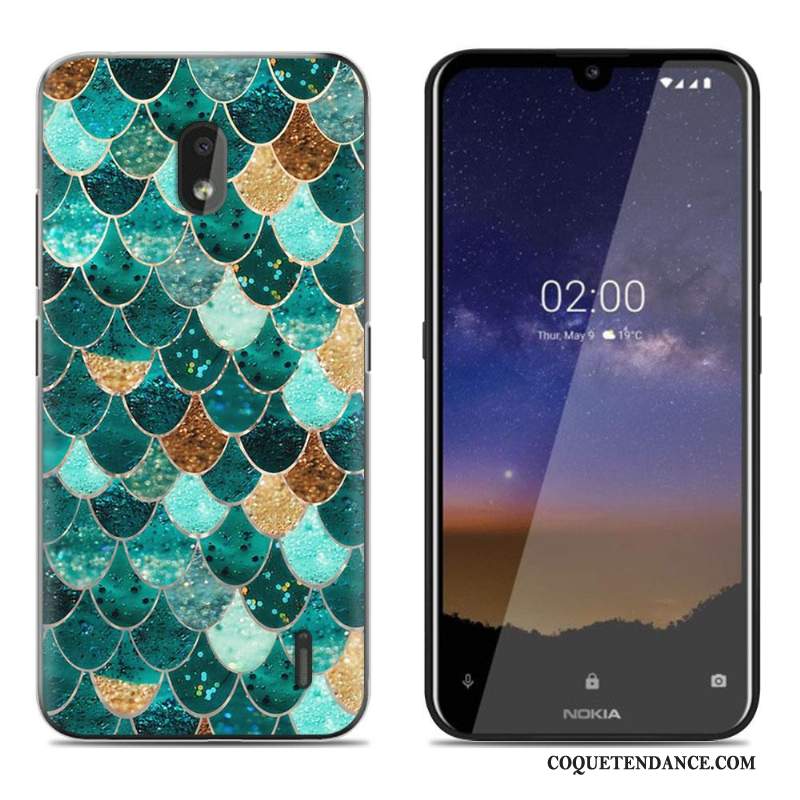 Nokia 2.2 Coque Créatif Peinture Fluide Doux Incassable