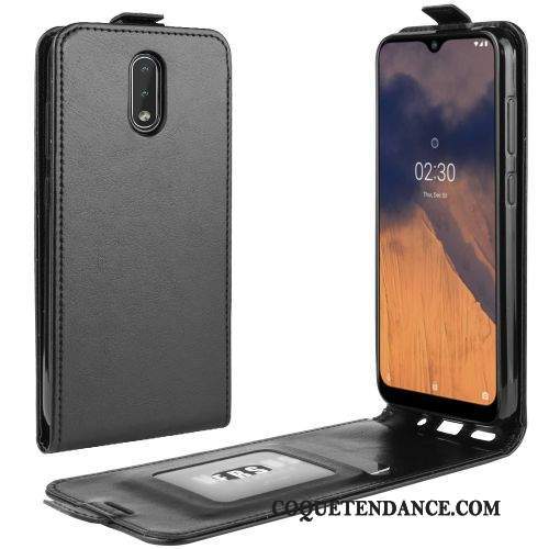 Nokia 2.3 Coque Portefeuille Housse Noir De Téléphone Étui