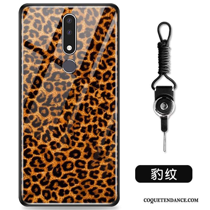 Nokia 3.1 Plus Coque Dessin Animé Créatif Verre Fluide Doux De Téléphone