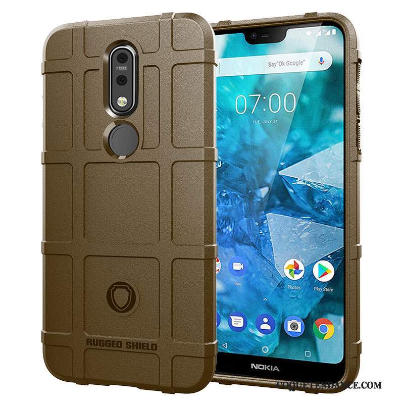 Nokia 3.1 Plus Coque Tout Compris Épais Membrane Protection À Bord