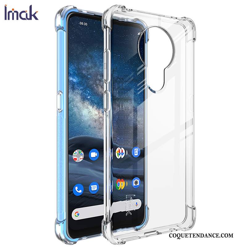 Nokia 5.3 Coque Nouveau Fluide Doux Transparent Silicone