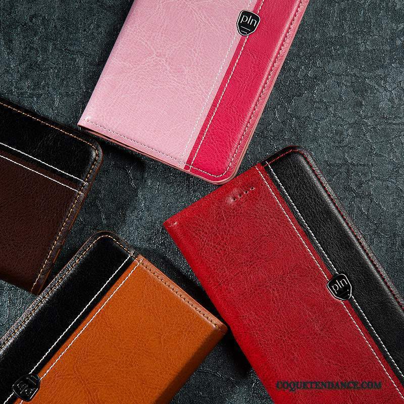 Nokia 5 Coque Housse Étui En Cuir Multicolore De Téléphone Cuir Véritable