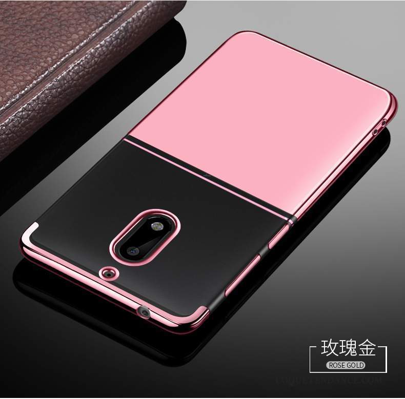 Nokia 6 Coque De Téléphone Rose Silicone Protection Incassable