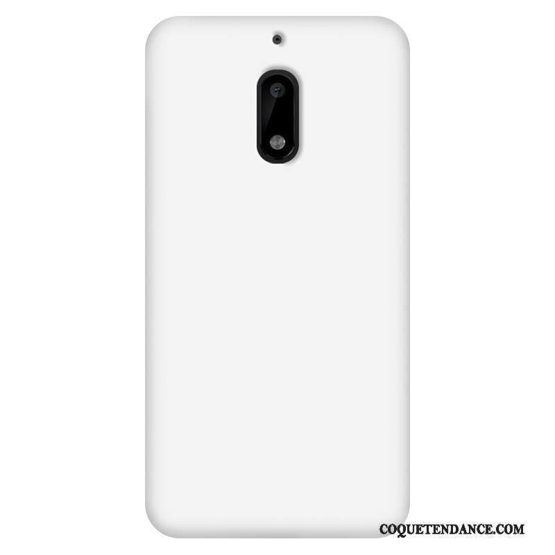 Nokia 6 Coque Délavé En Daim Incassable Lumineuses Personnalisé Étui