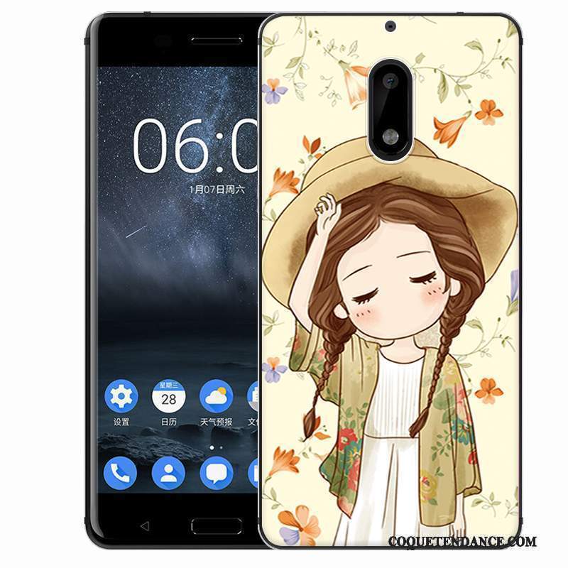 Nokia 6 Coque Étui Protection Dessin Animé Incassable De Téléphone