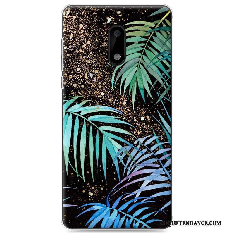 Nokia 6 Coque Étui Vert De Téléphone Incassable Peinture