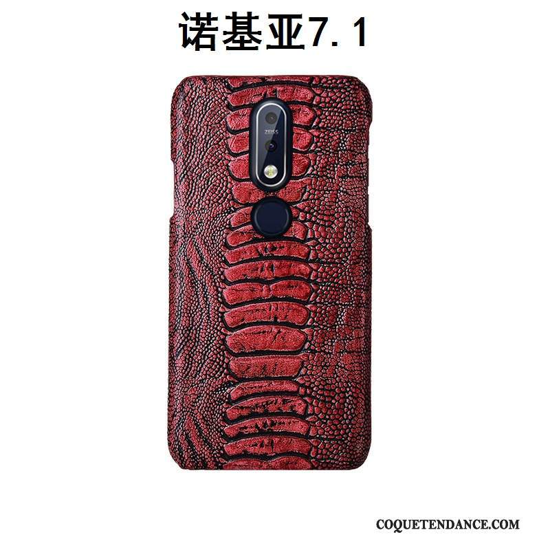 Nokia 7.1 Coque Protection Luxe Étui Mode De Téléphone