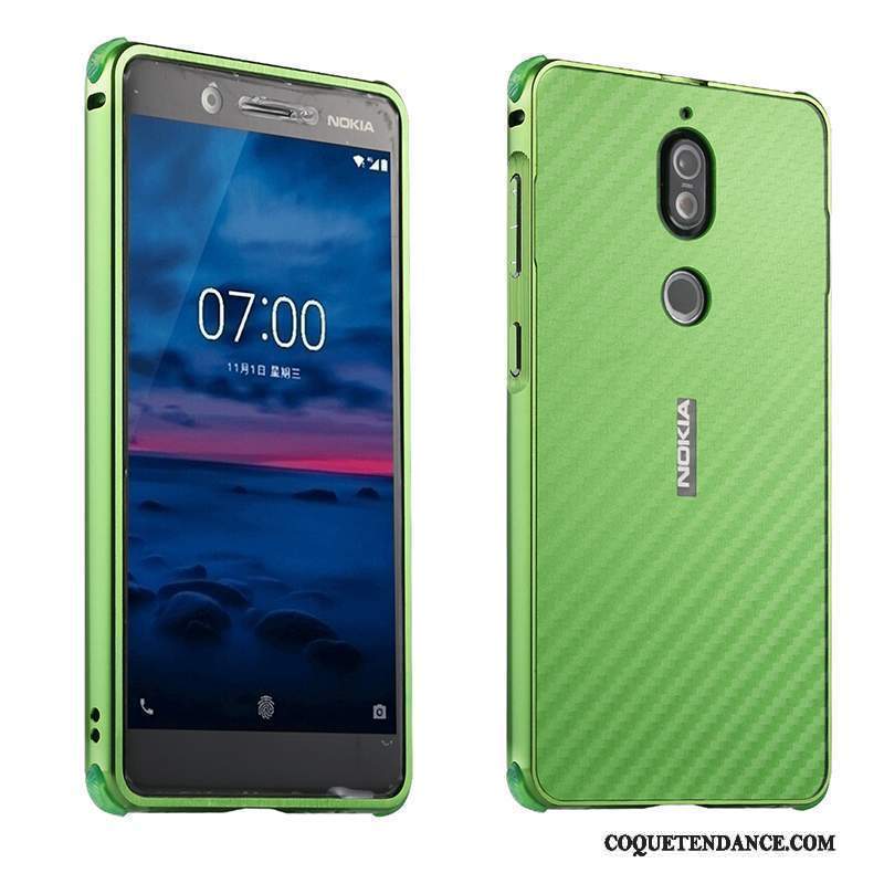 Nokia 7 Coque Protection Métal Étui Incassable De Téléphone